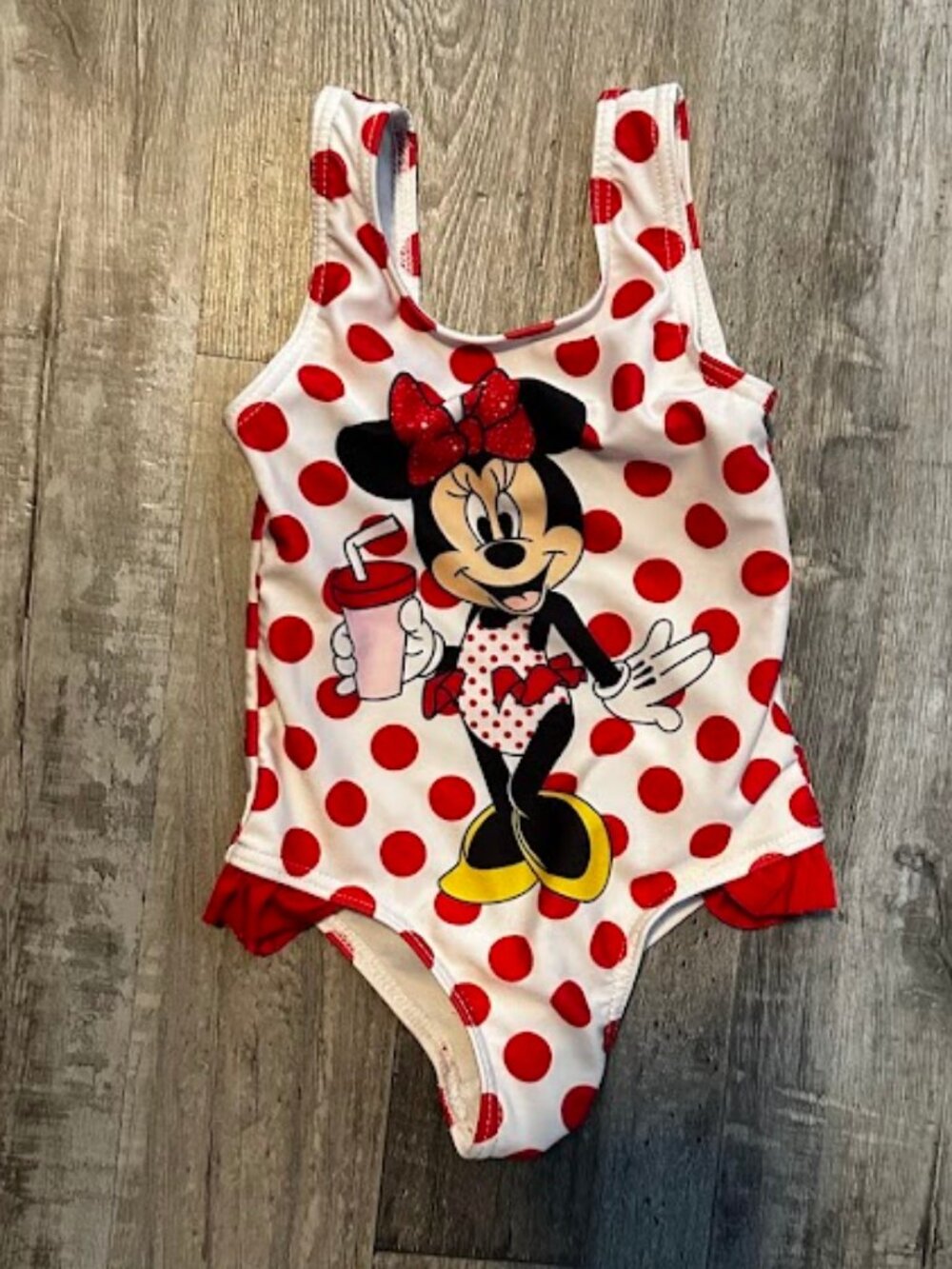 Minnie Mouse Swimsuit 12m